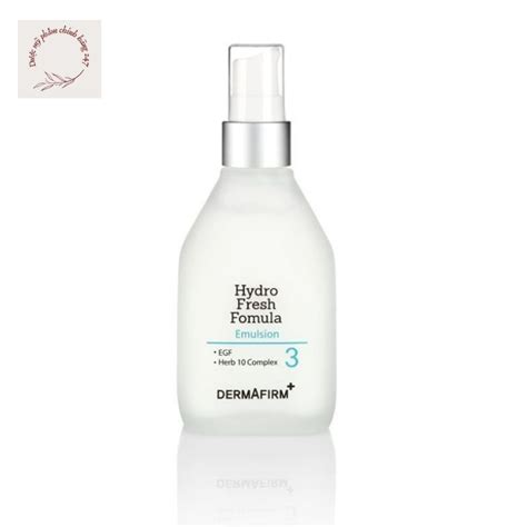 Dermafirm Korean Facial Moisturizer For Dry Skin Hf Hydro Fresh Fomula