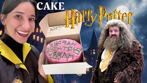 Happy Birthday Harry Hagrid S Cake Recipe Fictionfriday Youtube