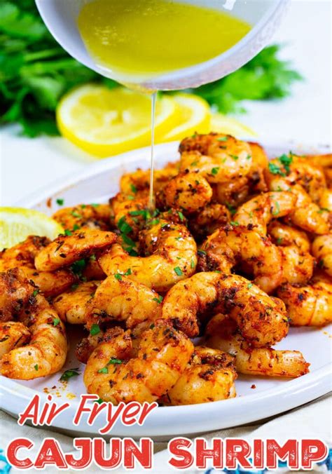 Air Fryer Cajun Shrimp Spicy Southern Kitchen