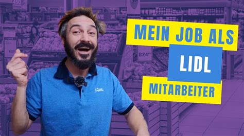 Mein Job Als Lidl Supermarkt Mitarbeiter YouTube