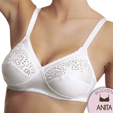 Reggiseno Donna In Cotone E Sangallo Amica Art Anita Omnia World