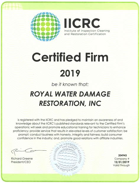 About Us Royal Water Damage Free Estimates