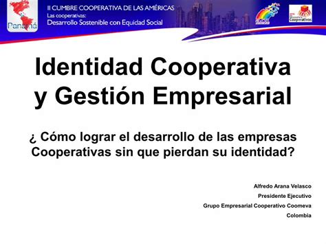 Pdf Identidad Cooperativa Y Gesti N Empresarial Revalorizaci N De