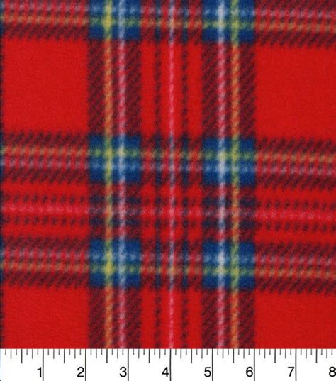 Blizzard Fleece Fabric Red Plaid Fabric Fleece Fabric Joann Fabrics