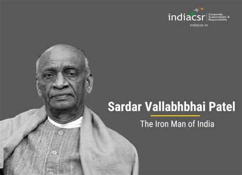 Essay On Sardar Vallabhbhai Patel For Students I India Csr