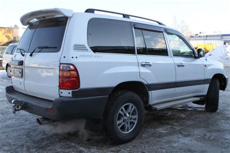 Установка ГБО на Toyota Land Cruiser 105, V8 4,7L | Элитгаз Екатеринбург