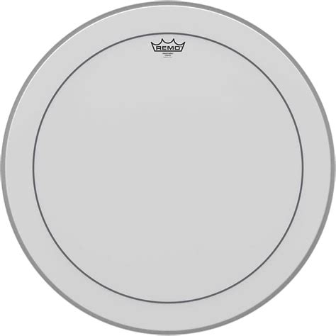 Remo PS 1124 00 Pinstripe Coated Bass Drum Head 24 Reverb