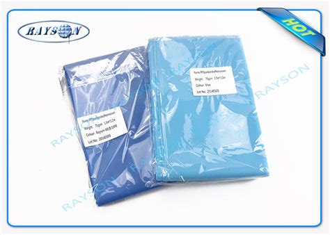 ISO Approved Nonwoven Disposable Bed Sheets For Hospital Spa Massage