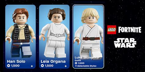 LEGO Fortnite Get More Star Wars LEGO Styles BricksFanz