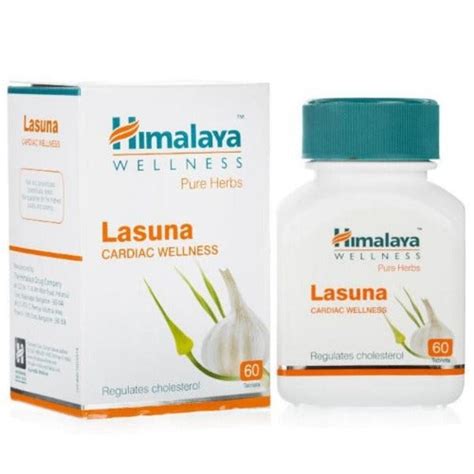 Himalaya Wellness Pure Herbs Lasuna Cardiac Wellness 60 Tablets Pack Of 1 Buy Indian