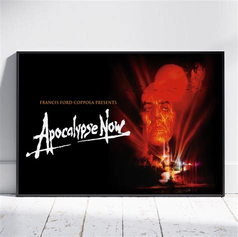 Apocalypse Now Poster, Marlon Brando Wall Art, Fine Art Print, Movie ...