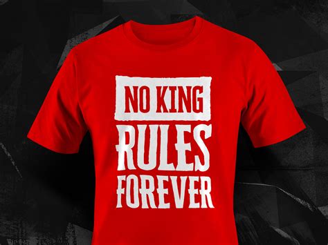 No King Rules Forever Short Sleeve Unisex T Shirt By Ibrahimulga On