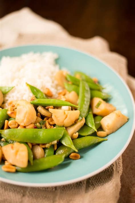 Kung Pao Scallops • A Sweet Pea Chef
