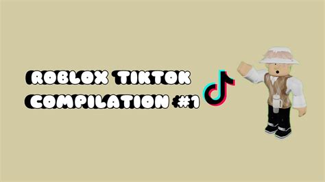 Roblox Tiktok Compilation Youtube