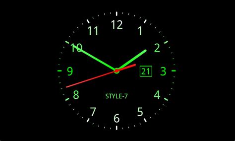 Display analog clock on desktop windows 10 - asoergo