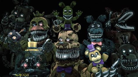 Nightmare animatronics by NCG10 on DeviantArt