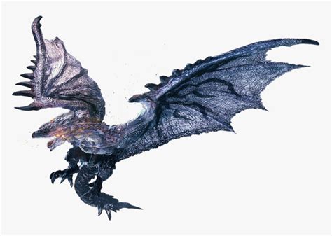 Monster Hunter World Silver Rathalos Hd Png Download Kindpng