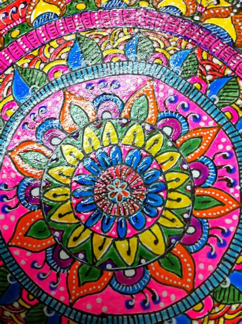 Just like that............Aesthetics in Art and Design : Pen and Paper....Mandala Design