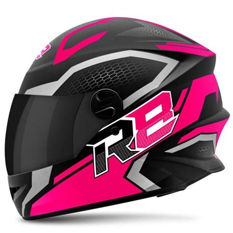 Capacete Para Moto Feminino Masculino Fechado Pro Tork R Air Fosco