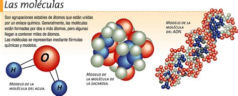 Qué son las moléculas Icarito