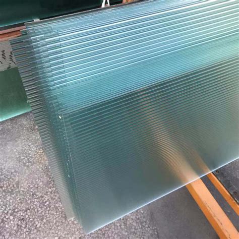 Obscure Figured Rolled Texture Glass Toughened Bath Screen Glass