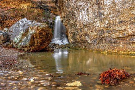 Ozark Mountain Eden Falls In Lost Valley Arkansas Photograph by Gregory ...