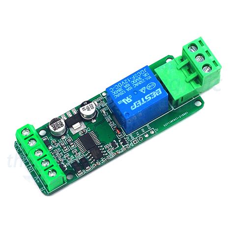 Module Relay V Giao Ti P Modbus Rtu Rs Ttl Ngu N C P Vdc