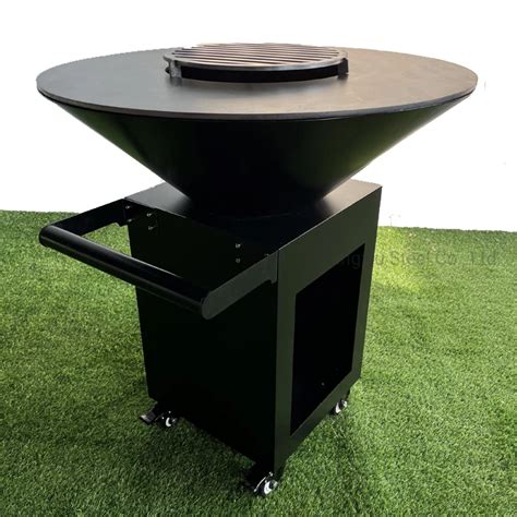 Heavy Duty Outdoor Customized Camping Fire Pit Corten Steel BBQ Grill