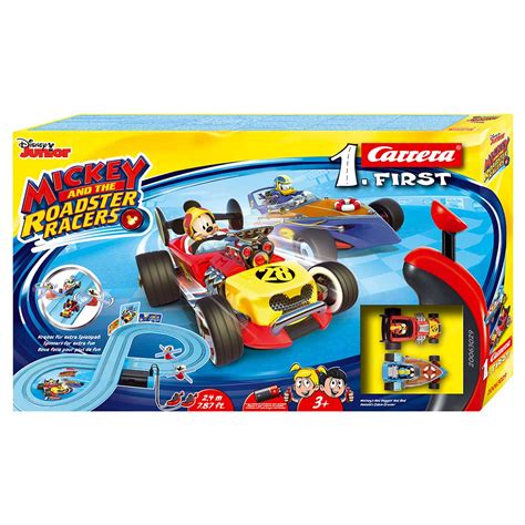 Carrera First Race Track Mickey And The Roadster Racers Thimble Toys