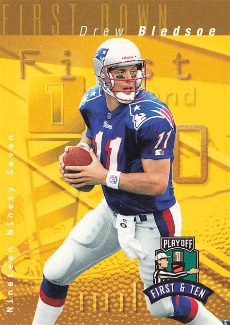 Playoff First Ten Drew Bledsoe For Sale Online Ebay