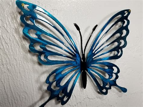 Metal Butterfly Wall Art, Butterfly Decor, Butterfly Garden, Butterfly ...