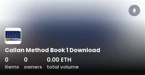 Callan Method Book 1 Download Collection Opensea