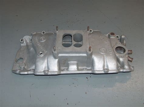 Offenhauser 360 Dual Port Bb Chevy Aluminum 4 Bbl Intake Manifold 6003 Rectangle Ebay