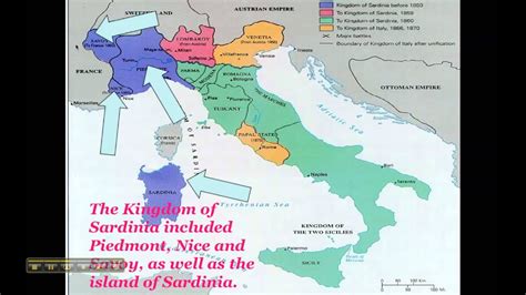 Unification Of Italy Youtube