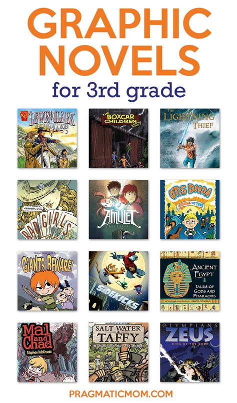 10 Great Graphic Novels for 3rd Grade – Pragmatic Mom