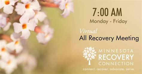 All Recovery Meetings Minnesota Recovery Connection