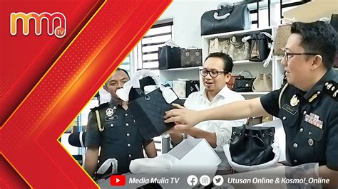 Kpdn Rampas Beg Tangan Tiruan Bernilai Hampir Rm Juta Youtube