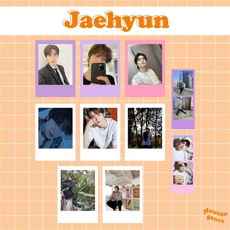 Kit Jaehyun Nct Polaroids E Photostrips Fanmade Shopee Brasil