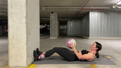 Sit Up With Medicine Ball Wall Throw YouTube