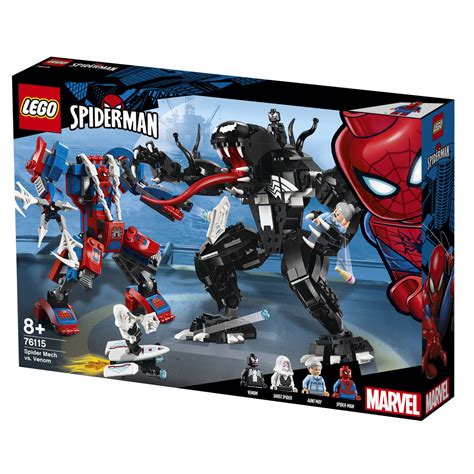 Lego Marvel Klocki Super Heroes Marvel Paj Czy Mech Kontra Venom