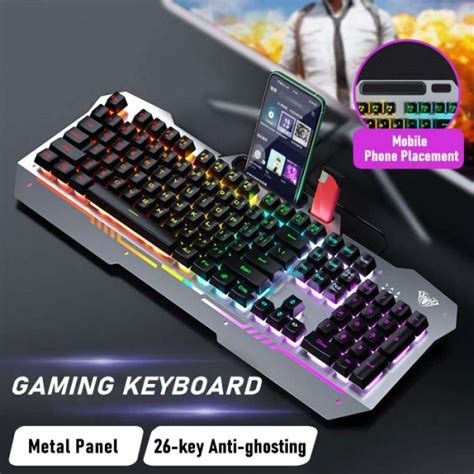 Promo Produk Ori Keyboard Gaming Aula F F Membrane Rubber