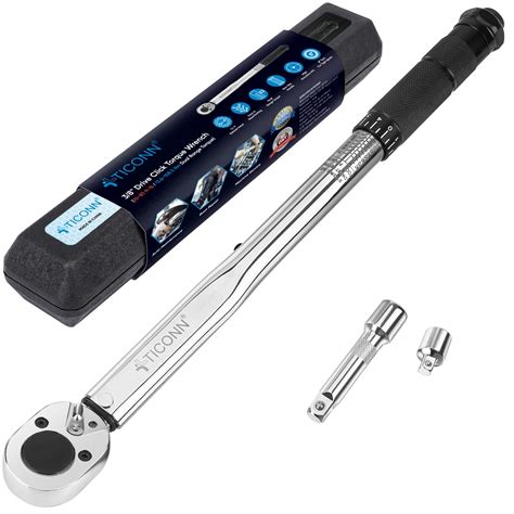 Buy Ticonn Inch Drive Click Torque Wrench Ft Lb Sae Metric