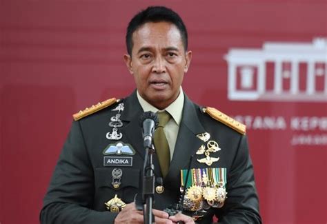 Panglima TNI Mutasi 180 Perwira Tinggi Salah Satunya Pangdam VI