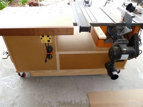 Phils Tablesaw Work Station The Wood Whisperer