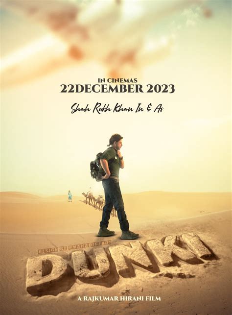 Dunki First Poster With Release Date Goes Viral On Social Media Hot