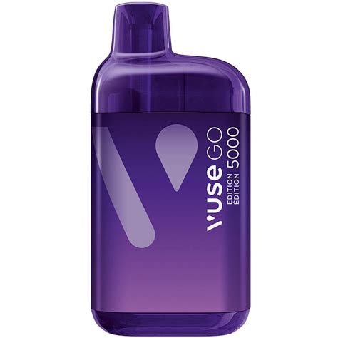 Vuse Go 5000 20 Disposable Vape Grape Ice 10ml 180 Smoke