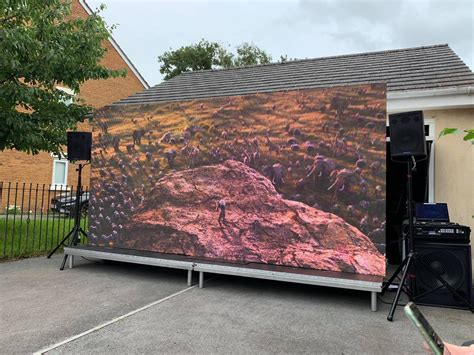 Outdoor Cinema Screen Sound Package M X M Pro Audio Visual