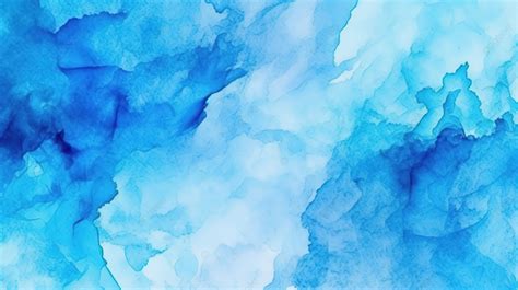 Abstract Watercolor Texture In Shades Of Blue Background Art Wallpaper