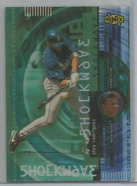 Upper Deck Ionix Shockwave Alex Rodriguez Card S Seattle