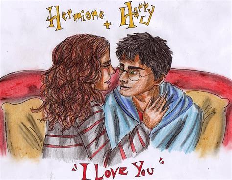 Harry Potter And Hermione Granger Kiss